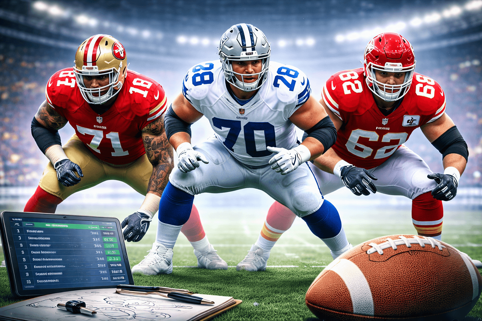 Fantasy impact of offensive line (2024)